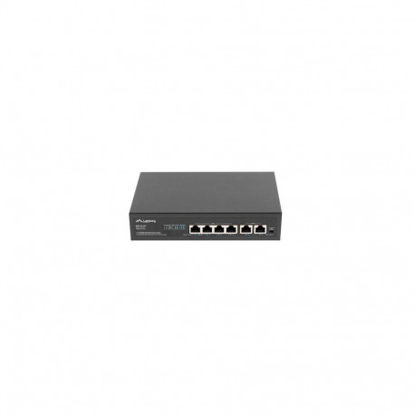 Lanberg RSFE-4P-2FE-60 network switch Unmanaged Fast Ethernet (10/100) Power over Ethernet (PoE) 1U 