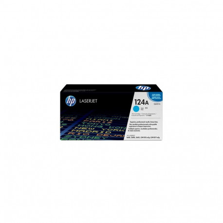 HP 124A Cyan Original LaserJet Toner Cartridge