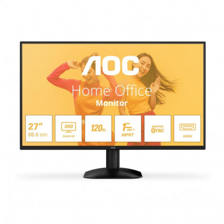LCD Monitor|AOC|27 "|2560 x 1440 pixels|Quad HD|Native aspect ratio 16:9|LED|Flat|Q27B35S3