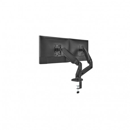 Up Up Premium Dual-Screen Monitor Arm 17-32'', VESA 75x75, 100x100, Matte Black