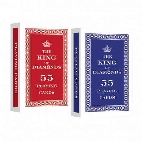 Trefl mängukaardid K08710 The King of Diamonds 55 kaarti