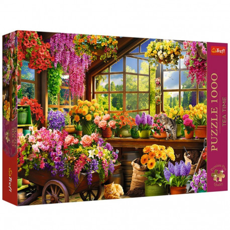 Puzzle - 1000 Premium Plus - Przygotowania do wiosny - Trefl 10840