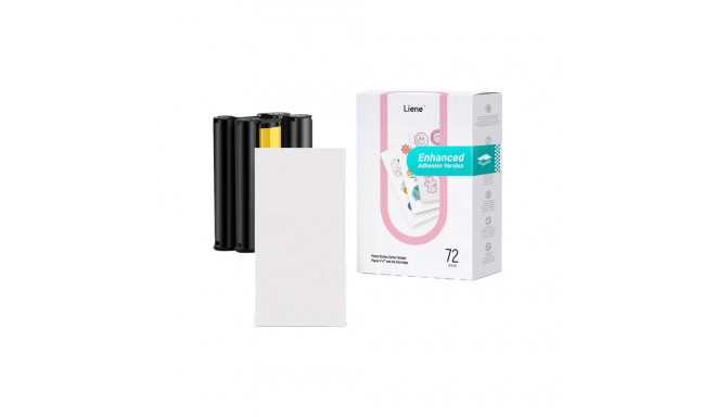 Liene PixCut printer paper, 4x7", 72 sheets
