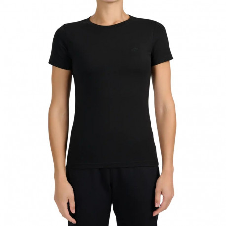 Koszulka damska 4F F3306 głęboka czerń 4FWMM00TTSHF3306 20S 2XL