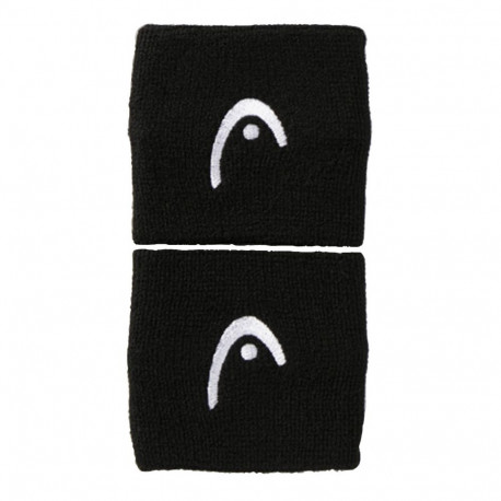 Frotki na rękę Head Wristband czarne 285050