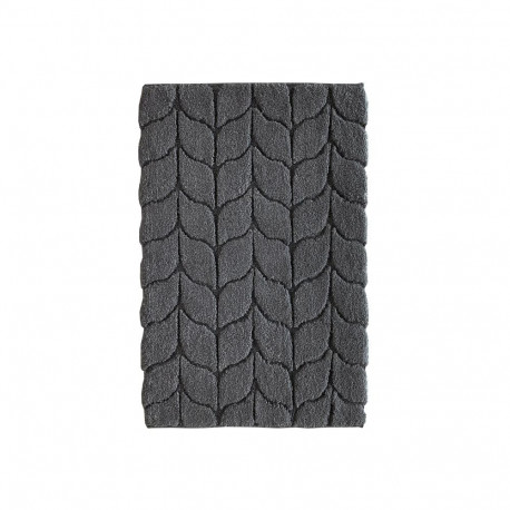 TRECCIA 40X60 BATH RUG GREY 3FTAA443590