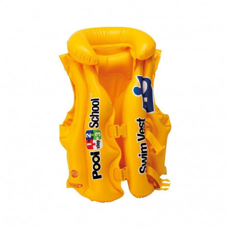POOL SCHOOL™ DELUXE SWIM VEST W/ COLLAR