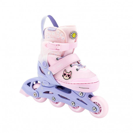 Poppy laste rulluisud 31-34, roosa