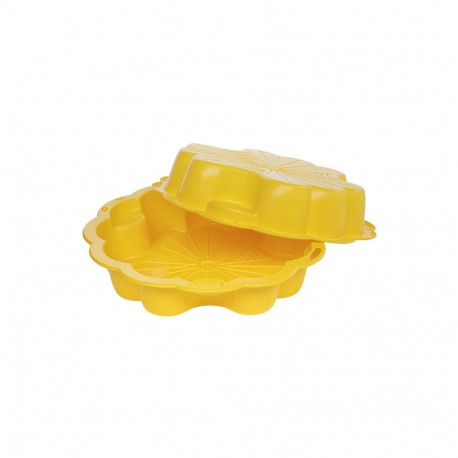 SAND BOXWITH LID 107X107X20CM T00218