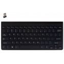 Wireless keyboard Slim Multimedia, black