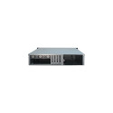 Inter-Tech 2U-2404L Rack Black, Silver
