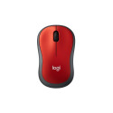 MOUSE USB OPTICAL CORDL. M185/RED 910-002240 LOGITECH