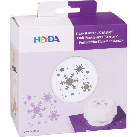 Motiivauguraud Flexi Kristallid 4cm, Heyda