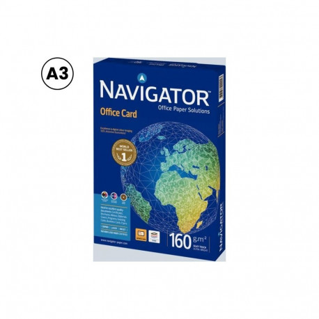 Koopiapaber Navigator Office Card A3 160g/m2, 250 lehte
