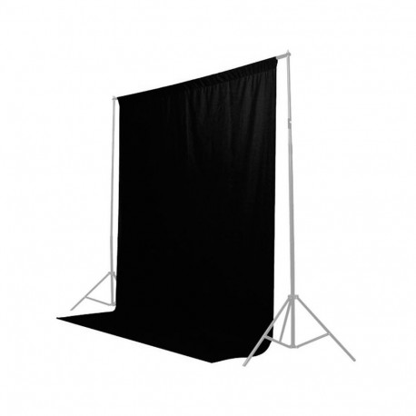 Caruba background cloth 2x3m, black