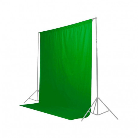 Caruba taustariie 2x3m, chroma key green
