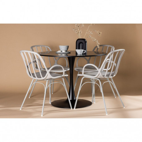 Söögitoa komplekt GLADE&DYRÖN 4 tooli