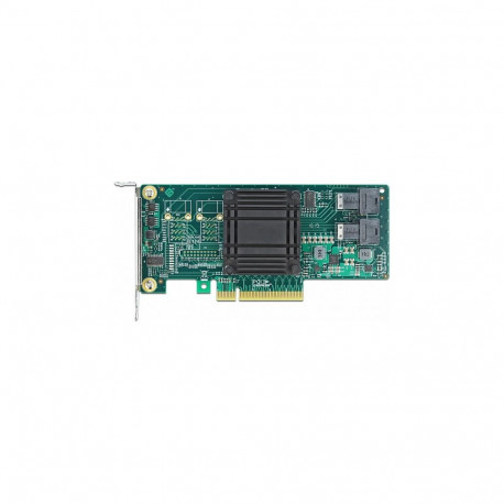 PCI Express x8 kaart 2x sisemine SFF-8643 NVMe madala profiiliga