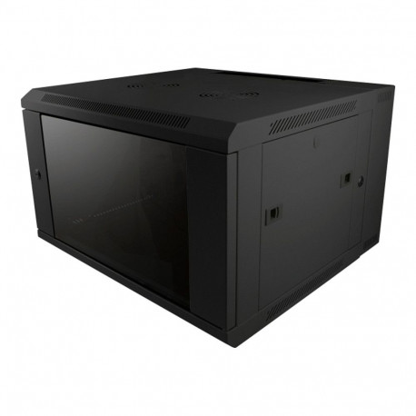 "ALLNET Netzwerkschrank 19"" 12HE 2-teilig T600mm Schwarz SMB-Serie"
