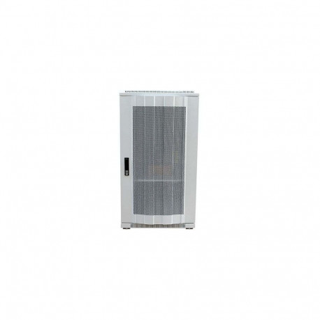 "ALLNET Netzwerkschrank 19"" 42HE B600/T1200mm perforierte Blechtüren Lichtgrau SNB-Serie"