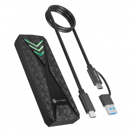 "IcyBox Spade Case 1805 NVMe M.2 USB 3.2 Gen 2 Type-C"