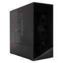 "Arctic Xtender (Black) black window with GPU vertical mount"