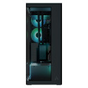 "Arctic Xtender (Black) black window with GPU vertical mount"