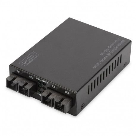 "DIGITUS Konverter Fast Ethernet Multi-/Singlem. Media Sc/Sc"
