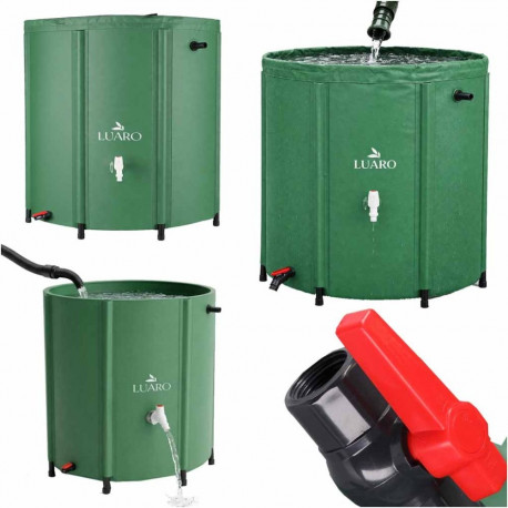 Vihmaveemahuti koos kraaniga Vihmaveetünn 200L