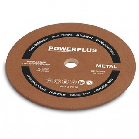Lihvketas ketiteritajale mootorsae kettide teritamiseks 100x10x3.5mm POWACG7010 POWERPLUS