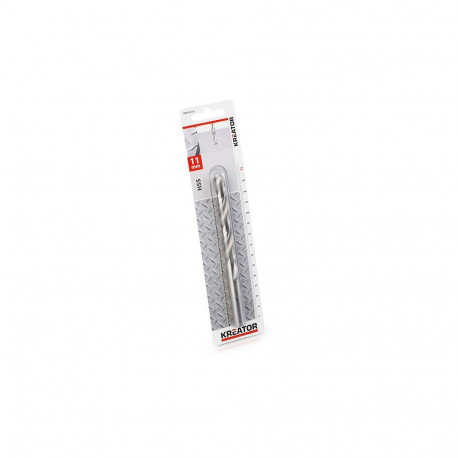 HSS drill for metal 11x142mm Kreator