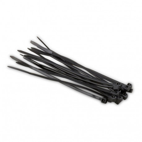 Plastic clamps black 2.5x90mm (100pcs.) Kreator