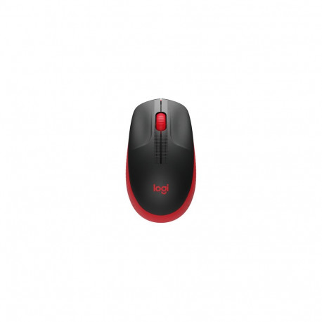 Logitech  Full size Mouse  M190  Wireless  USB  Red