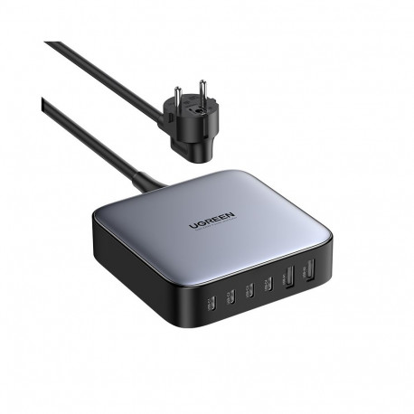 Desktop Fast Charger Nexode GaN 200W 4xUSB-C + 2xUSB-A PD QC 2m