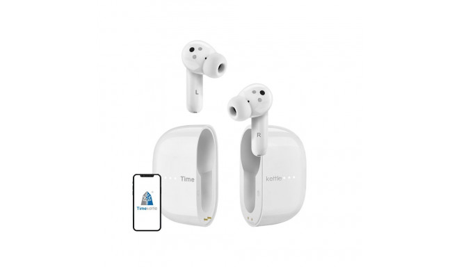 TIMEKETTLE M3 Offline Translation Earbuds (White)