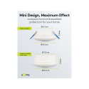 Goobay 2-in-1 Motion Detector, white