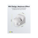 Goobay Motion Detector, Tiltable, white