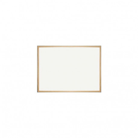 WHITE MAGNETIC BOARD 60X90 CM WOODEN FR