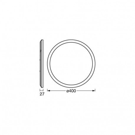 ORBIS ULTRA SLIM BL CLICKDIM 400 BK