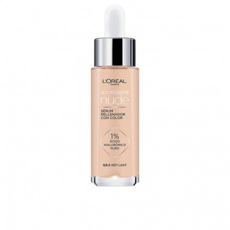 L'ORÉAL PARIS ACCORD PARFAIT NUDE sérum con color #0,5-2 30 ml