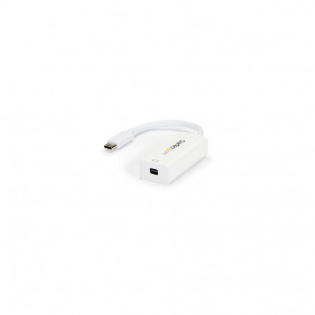 StarTech.com USB-C to Mini DisplayPort Adapter - 4K 60Hz - White - USB 3.1 Type-C to Mini DP Adapter
