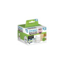 DYMO Authentic LabelWriter Durable Labels | 25mm x 25mm | White Poly | 2 Rolls of 850 (1,700 Self-Ad