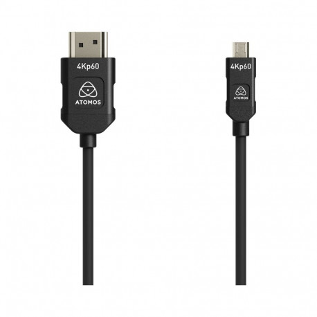 Atomos HDMI kaabel 4K60P Silicon Mini HDMI - Full-HDMI 45cm