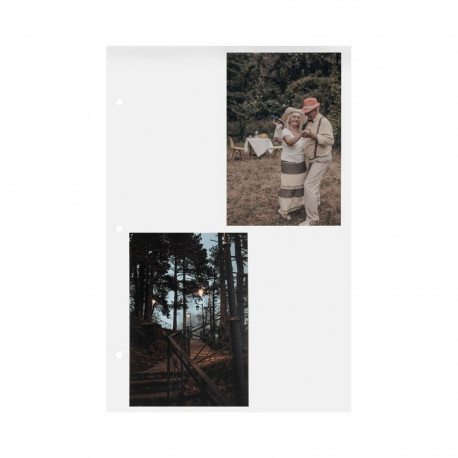 Focus täitelehed Coffee Table kartong 27x35cm, valge