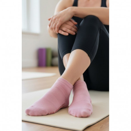 SOKISAHTEL JUMP roosad madalad naksudega puuvillased sokid 444