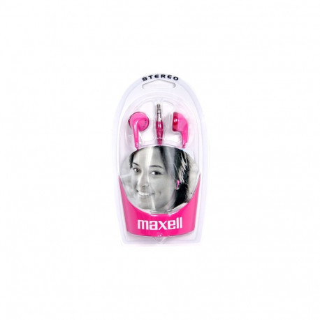Maxell earphones EB-98, pink