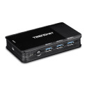 "TRENDnet TK-U404 4-Port Sharing Switch 4 PC/1 User USB 3.1"