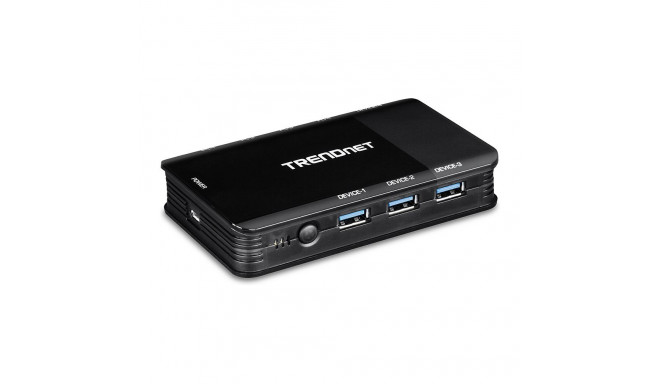 "TRENDnet TK-U404 4-Port Sharing Switch 4 PC/1 User USB 3.1"