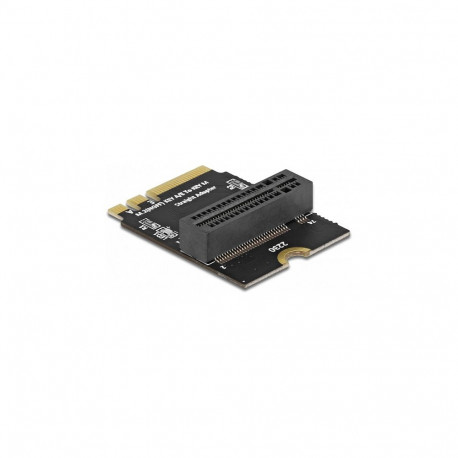 "Adapter M.2 Key A+E Stecker zu Key M Slot gewinkelt mit Halterung"