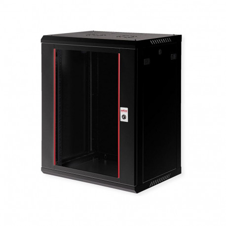 "ROLINE 19-Zoll Wandgehuse Basic Plus 15HE, 600x450 BxT schwarz"